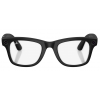 Умные очки Ray-Ban Meta* Wayfarer Gen 2 Matte Black, Прозрачные линзы для компьютера Clear Blue-Violet (RW4012), размер L
